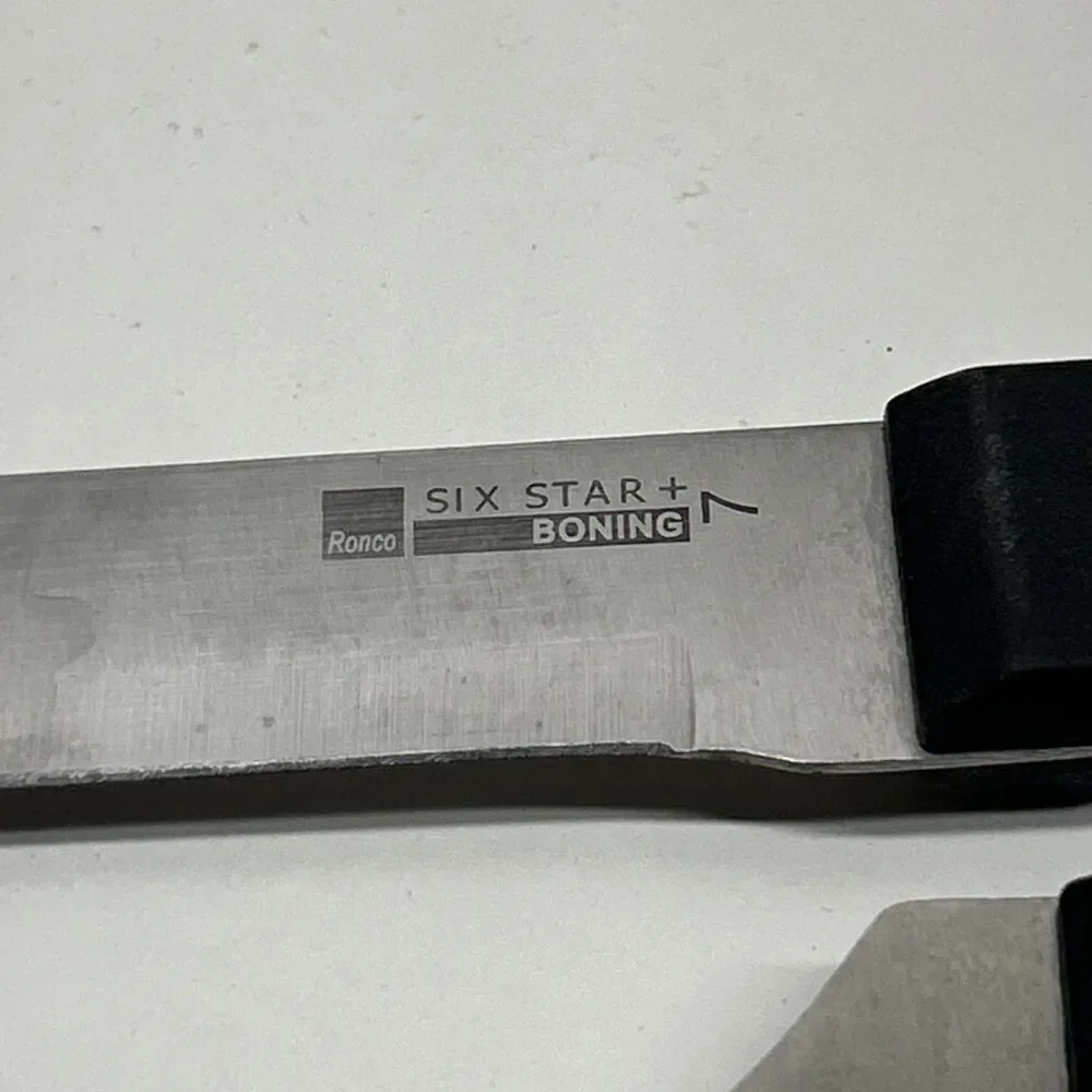 Ronco Knife Set - #4,5,6‎ & 7 Used Six Star Knifes - Good Condition